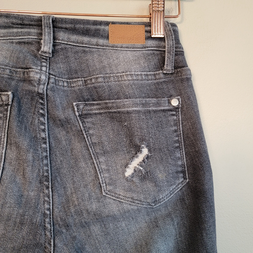Judy Blue Skinny Fit High RiseDistressed Jegging Frayed Jeans 1 - Picture 8 of 12